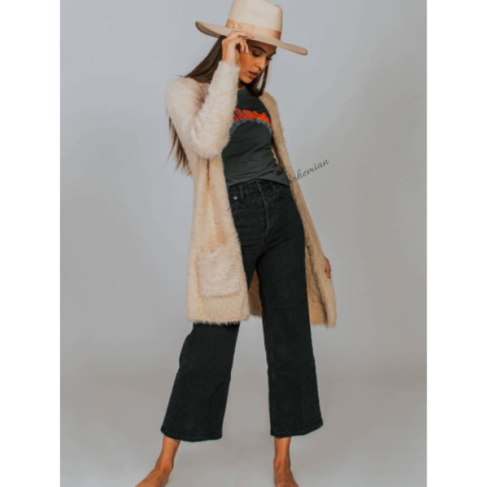 NWT Free People Wales Wide Leg Jean Size 27 - Picture 6 of 7
